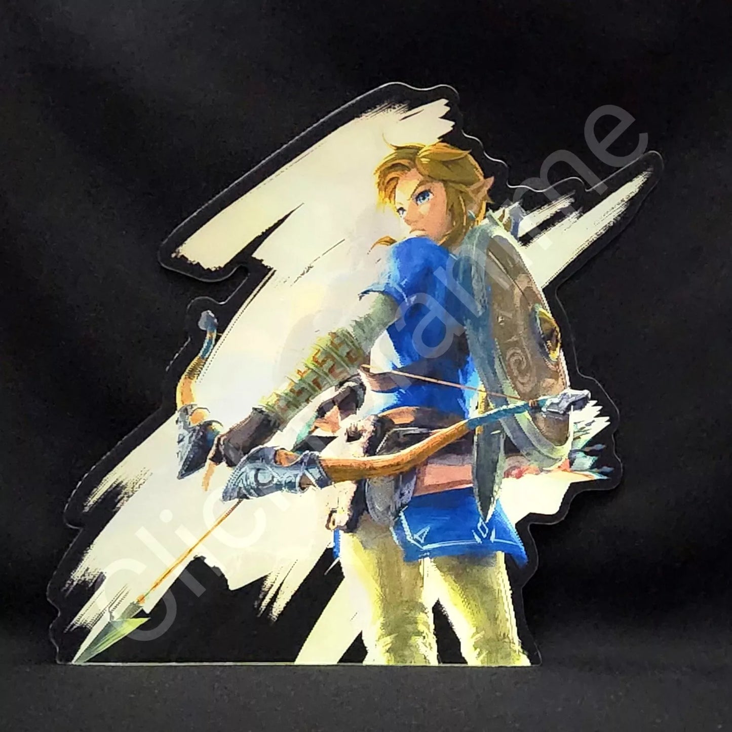 Link - Zelda 3D Moving Large Sticker Lenticular Decal Car Laptop notebook