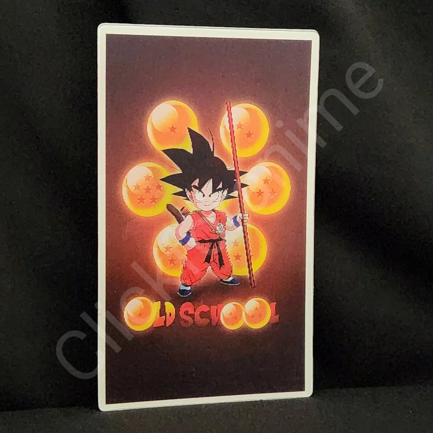 Dragon Ball Z : Young Goku 3D Moving Sticker Lenticular Car laptop Decal