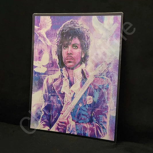 Music Prince 3D Moving Sticker Lenticular Car Laptop Decal