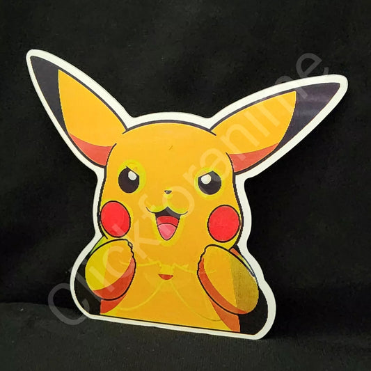 Pokemon: Pikachu 3D Moving Sticker Lenticular Decal Cute Kawaii