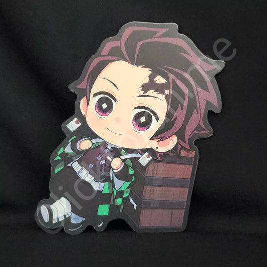 Demon Slayer: Tanjiro Kamado 3D Moving Sticker Lenticular Anime Cute Decal