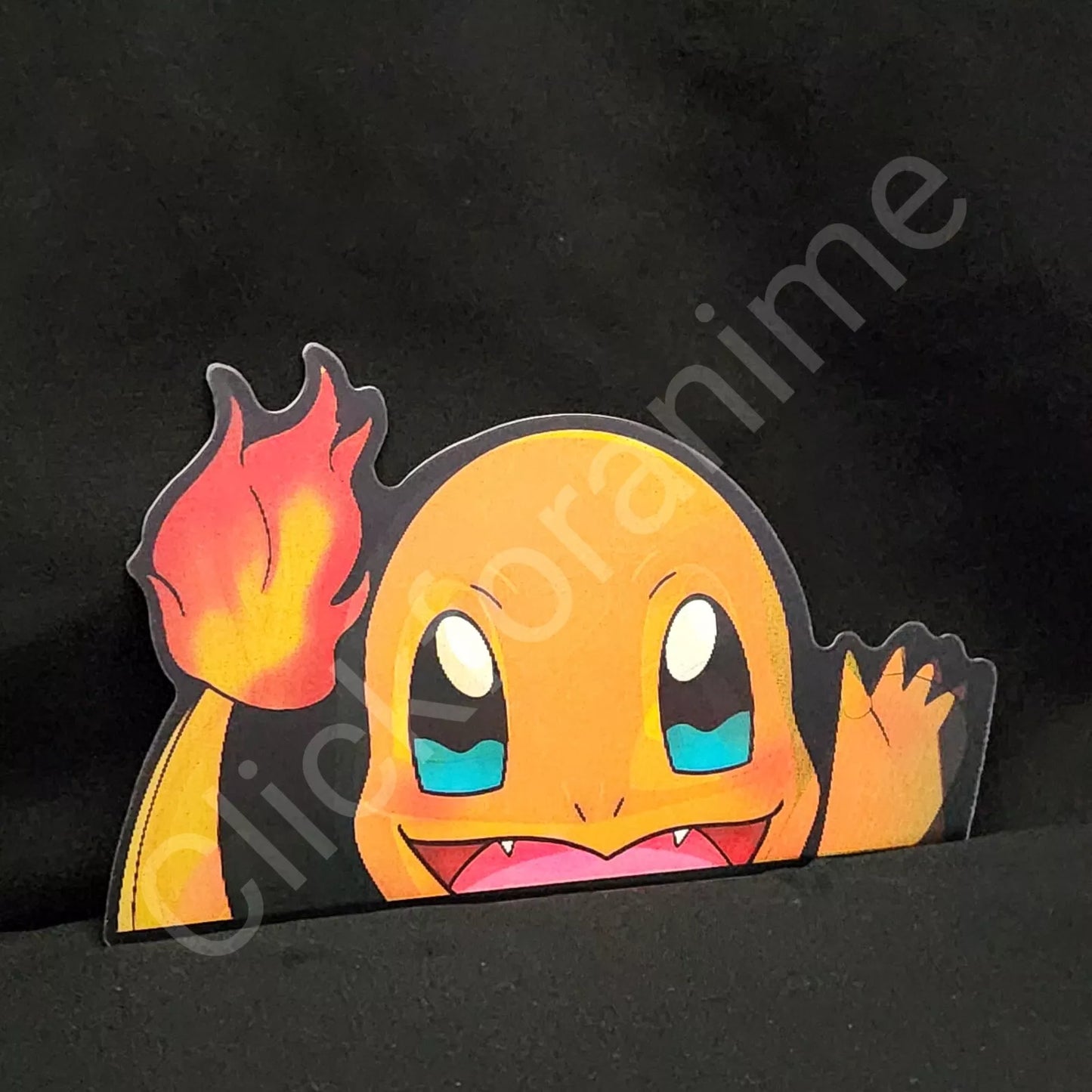 Pokemon: Squirtle Charmander Bulbasaur 3D Moving Sticker Lenticular Decal