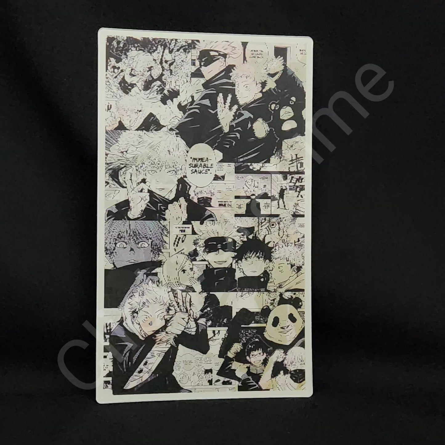 Jujutsu Kaisen 3D Moving Sticker Anime Manga Lenticular Decal Manga Style Art