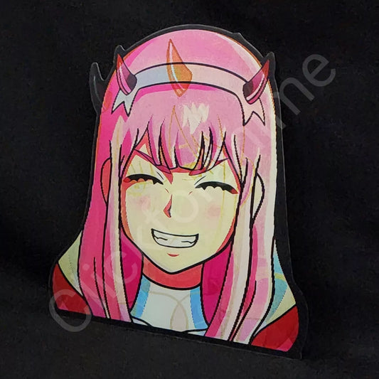 DARLING in the FRANXX: Zero Two 3D Moving Sticker Anime Manga Lenticular Decal