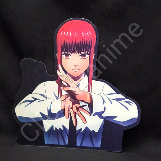 Chainsaw Man: Makima 3D Moving Sticker Lenticular Anime Manga Decal