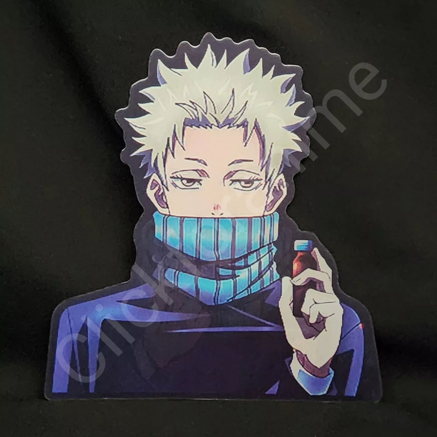 Jujutsu Kaisen: Toge Inumaki 3D Moving Sticker Anime Manga Lenticular Decal JJK