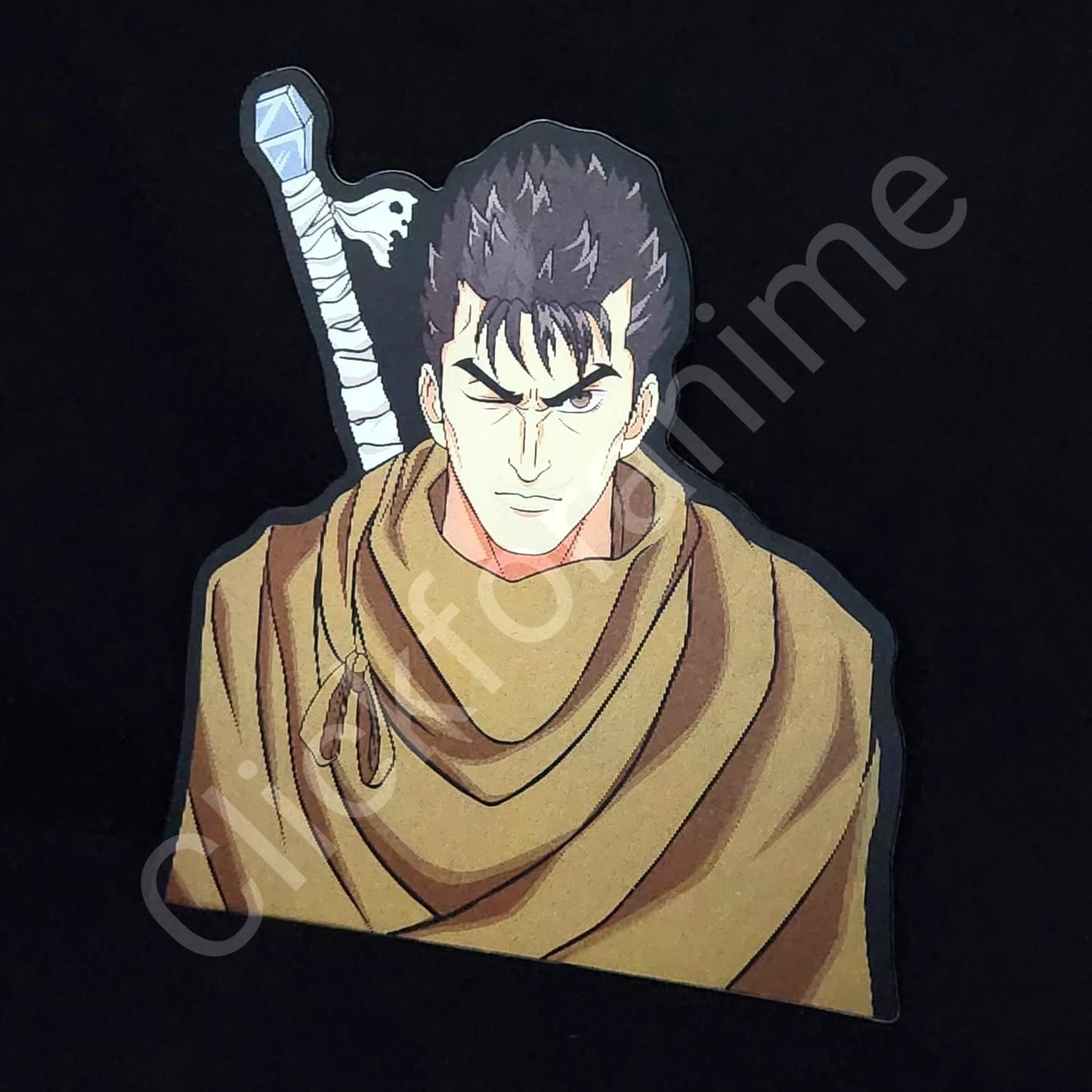 Berserk Guts 3D Moving Sticker Anime Manga Lenticular Decal