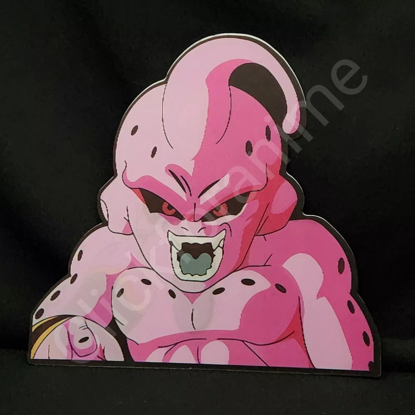 Dragon Ball Z : Majin Buu 3D Moving Sticker Anime Manga lenticular Laptop Decal