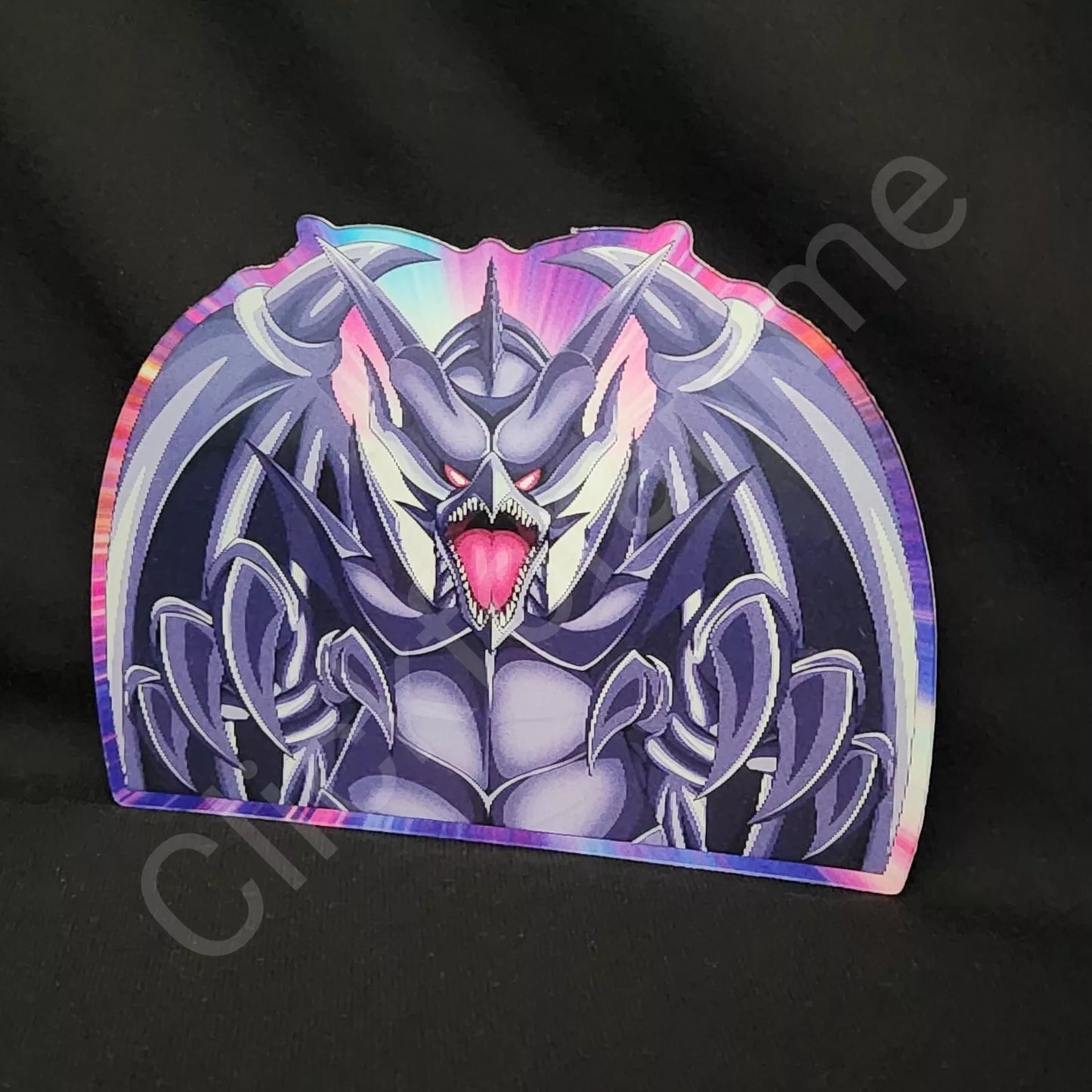 Yu-Gi-Oh! Blue eyes White Dragon 3D Moving Sticker Anime Manga Lenticular Decal Laptop notebook (