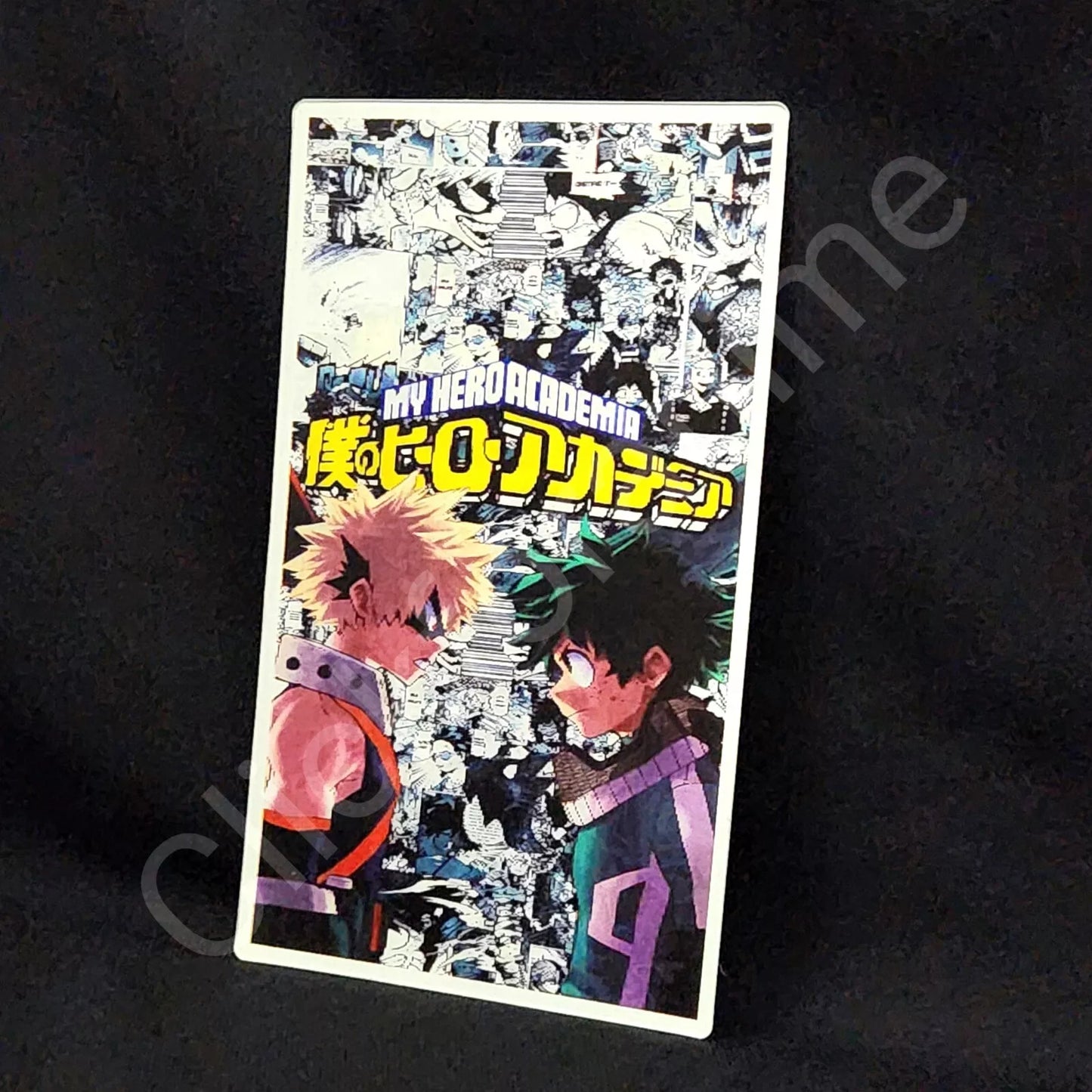 My Hero Academia: Bakugo Midoriya Manga 3D Moving Sticker Lenticular Decal Anime