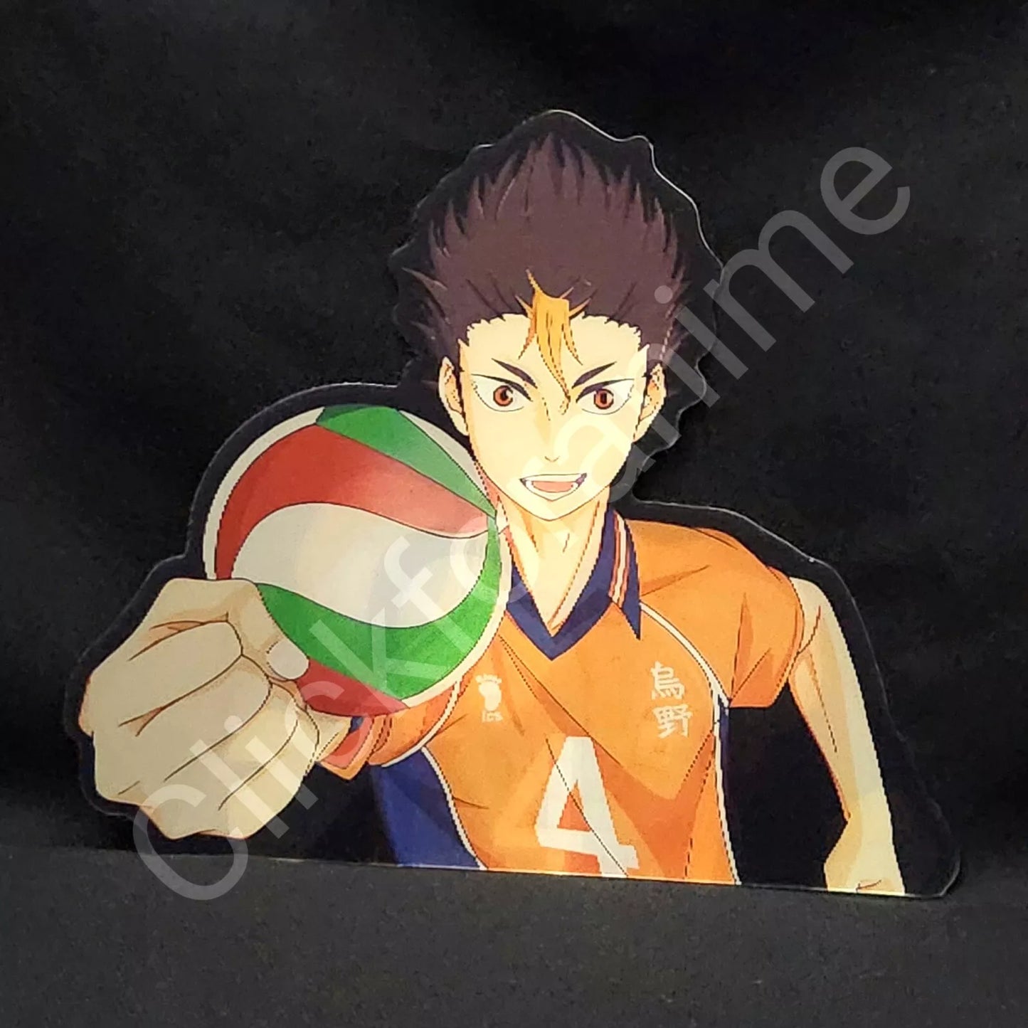 Haikyu!! Yū Nishinoya 3D Moving Sticker, Anime Manga Lenticular Decal Volleyball