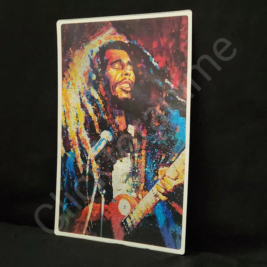 Bob Marley 3D Moving Sticker Lenticular Car Laptop Decal One Love