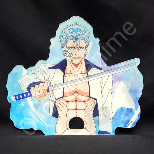 Bleach: Grimmjow 3D Moving Sticker, Anime Manga Action Lenticular Decal Quality