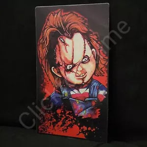 Horror Chucky 3D Moving Sticker Lenticular Decal Car Slasher