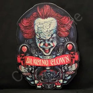 Horror Jigsaw Pennywise Chucky 3D Moving Sticker Lenticular Decal Car Laptop