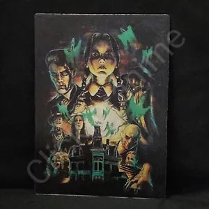 Horror Wednesday Adams 3D Moving Sticker Lenticular Car laptop Decal