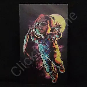 Horror Chucky 3D Moving Sticker Lenticular Decal Car Slasher