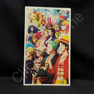 One Piece: Zoro Luffy Team 3D Moving Sticker Anime Lenticular Car Decal