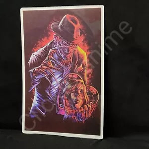 Horror Freddy Krueger 3D Moving Sticker Lenticular Decal Car Laptop Slasher