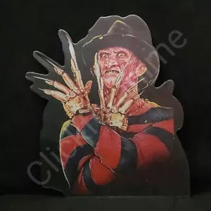 Horror Halloween Jason Freddy 3D Moving Sticker Lenticular Decal Car Slasher