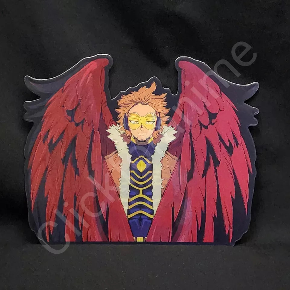 My Hero Academia: Hawks 3D Moving Sticker Lenticular Decal Anime Keigo Takami