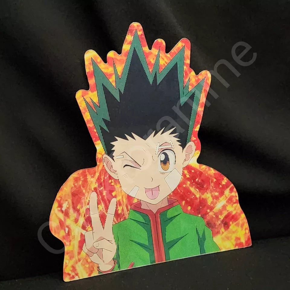 Hunter X Hunter Gon Freecss 3D Moving Sticker Lenticular Car Laptop Decal