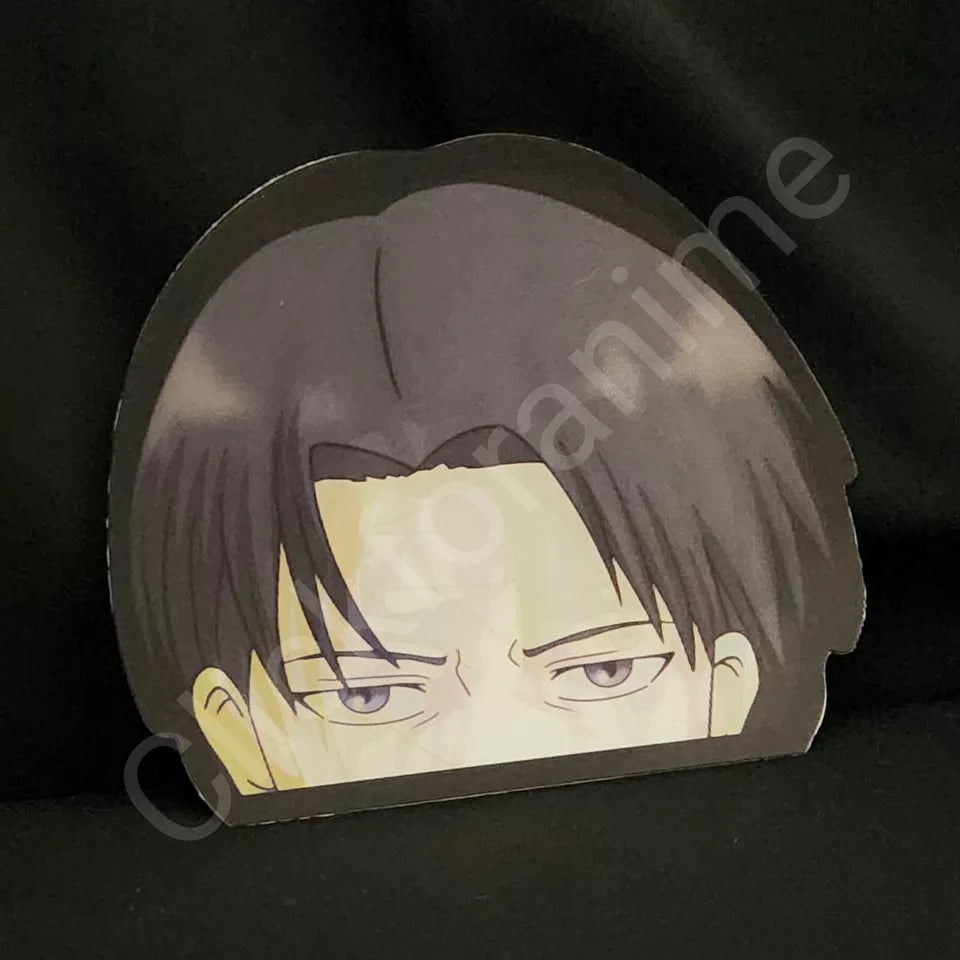 Attack on Titan: Levi Ackerman 3D Moving Sticker Anime Manga Lenticular Decal