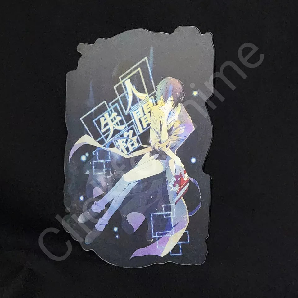 Bungo Stray Dogs: Osamu Dazai 3D Moving Sticker Anime Lenticular Decal