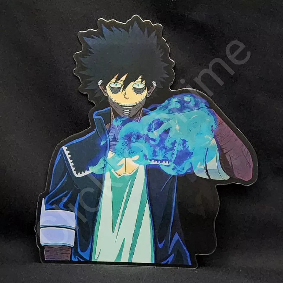 My Hero Academia: Dabi 3D Moving Sticker Lenticular Anime Villain Manga Decal