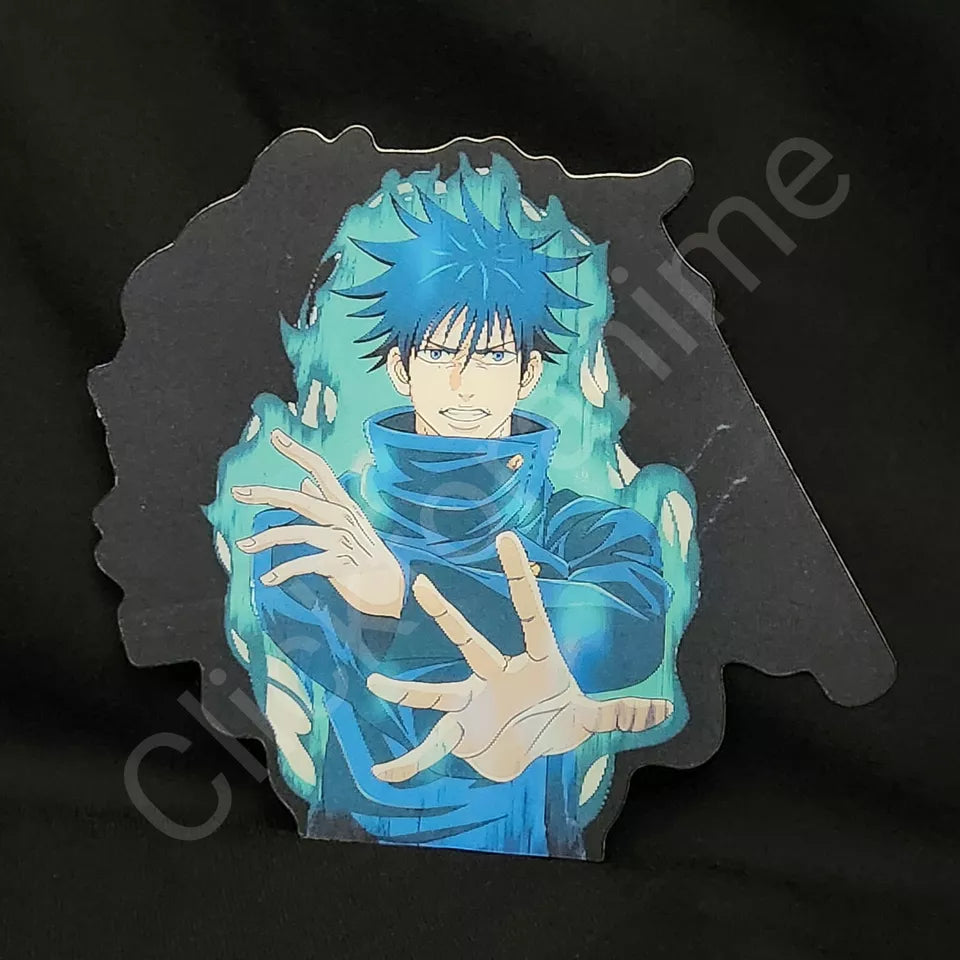 Jujutsu Kaisen: Megumi Fushiguro 3D Moving Sticker Anime Manga Lenticular Decal