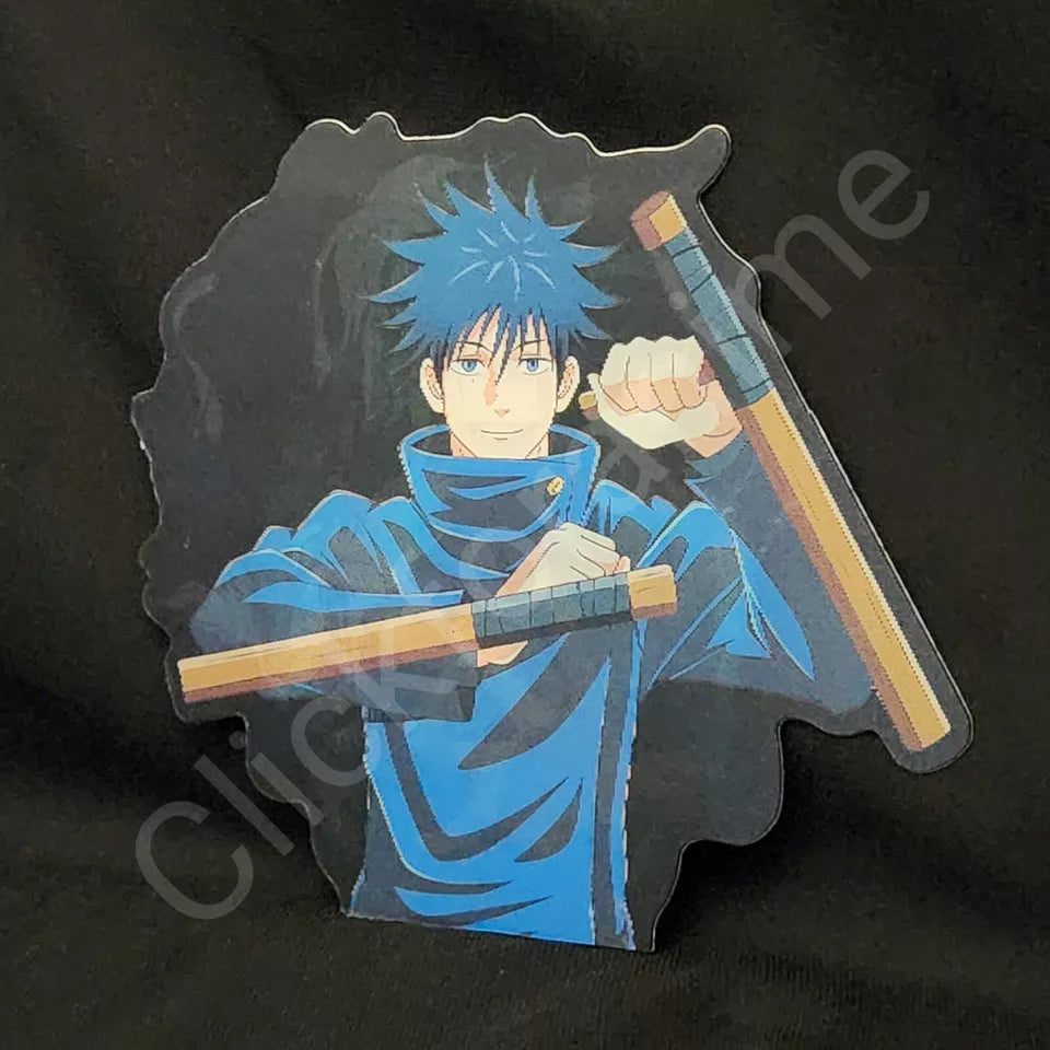 Jujutsu Kaisen: Megumi Fushiguro 3D Moving Sticker Anime Manga Lenticular Decal