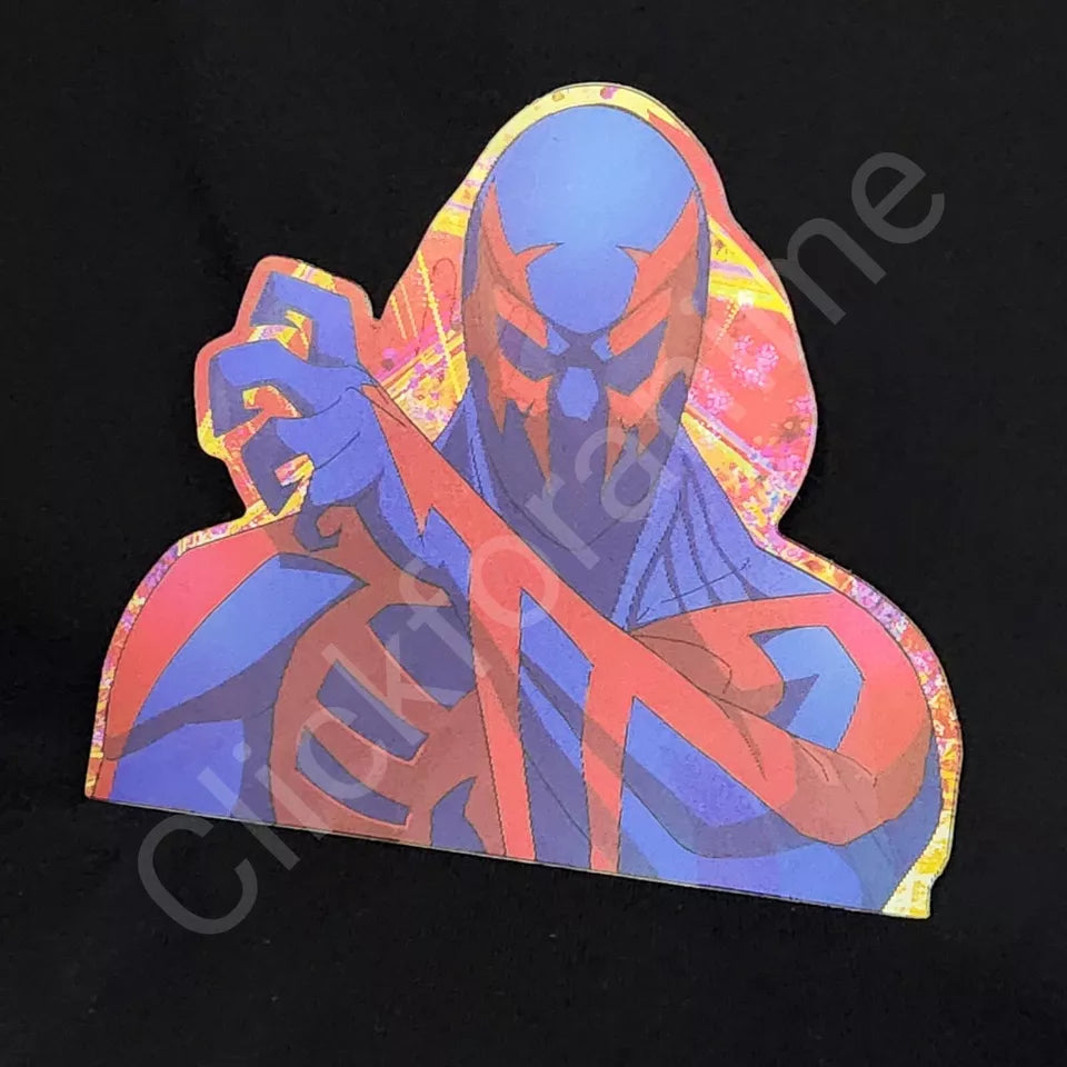 Spiderman 3D Moving Sticker Lenticular Car Decal Miles Morales Gwen Laptop