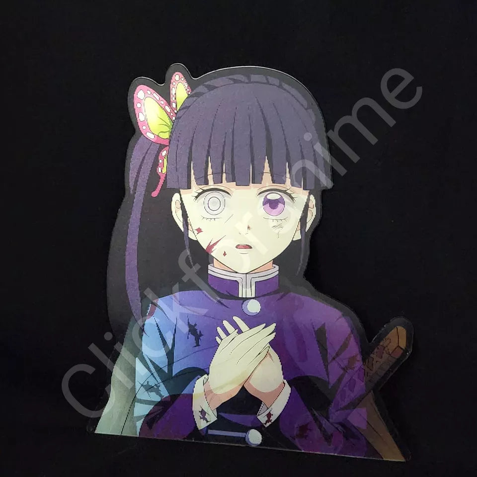 Demon Slayer: Kanao Tsuyuri 3D Motion Moving Sticker Lenticular Anime Manga Decal