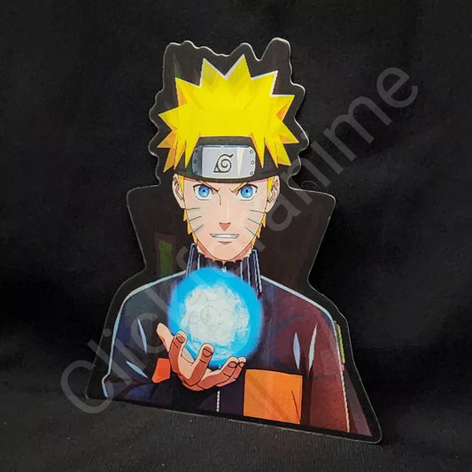 Naruto Shippuden: Naruto Uzumaki 3D Moving Sticker Lenticular Car Laptop Decal