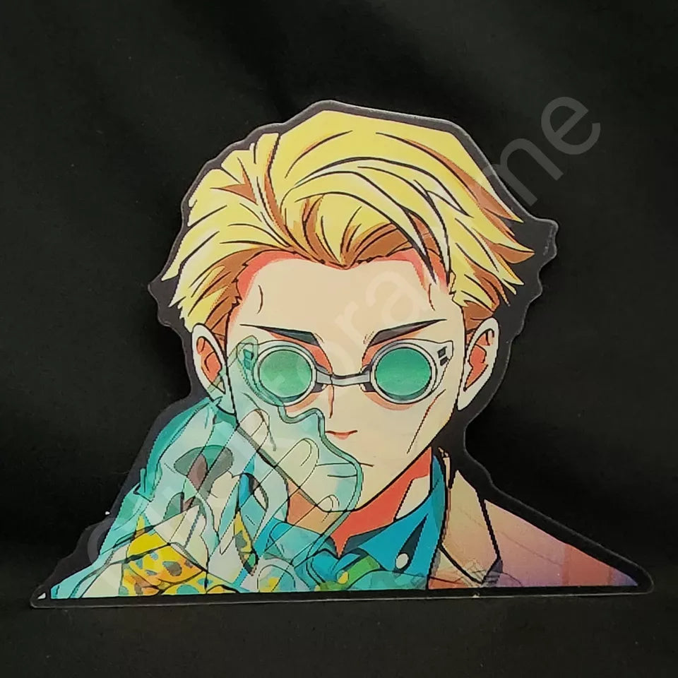 Jujutsu Kaisen: Kento Nanami 3D Moving Sticker Anime Manga Lenticular Decal JJK