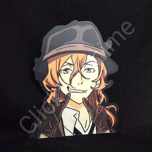 Bungo Stray Dogs: Chuya Nakahara 3D Moving Sticker Anime Lenticular Decal