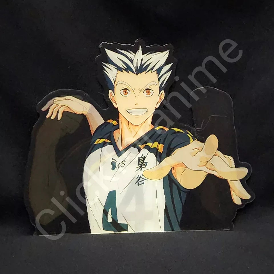 Haikyu!! Kōtarō Bokuto 3D Moving Sticker, Anime Manga Lenticular Decal Vollyball