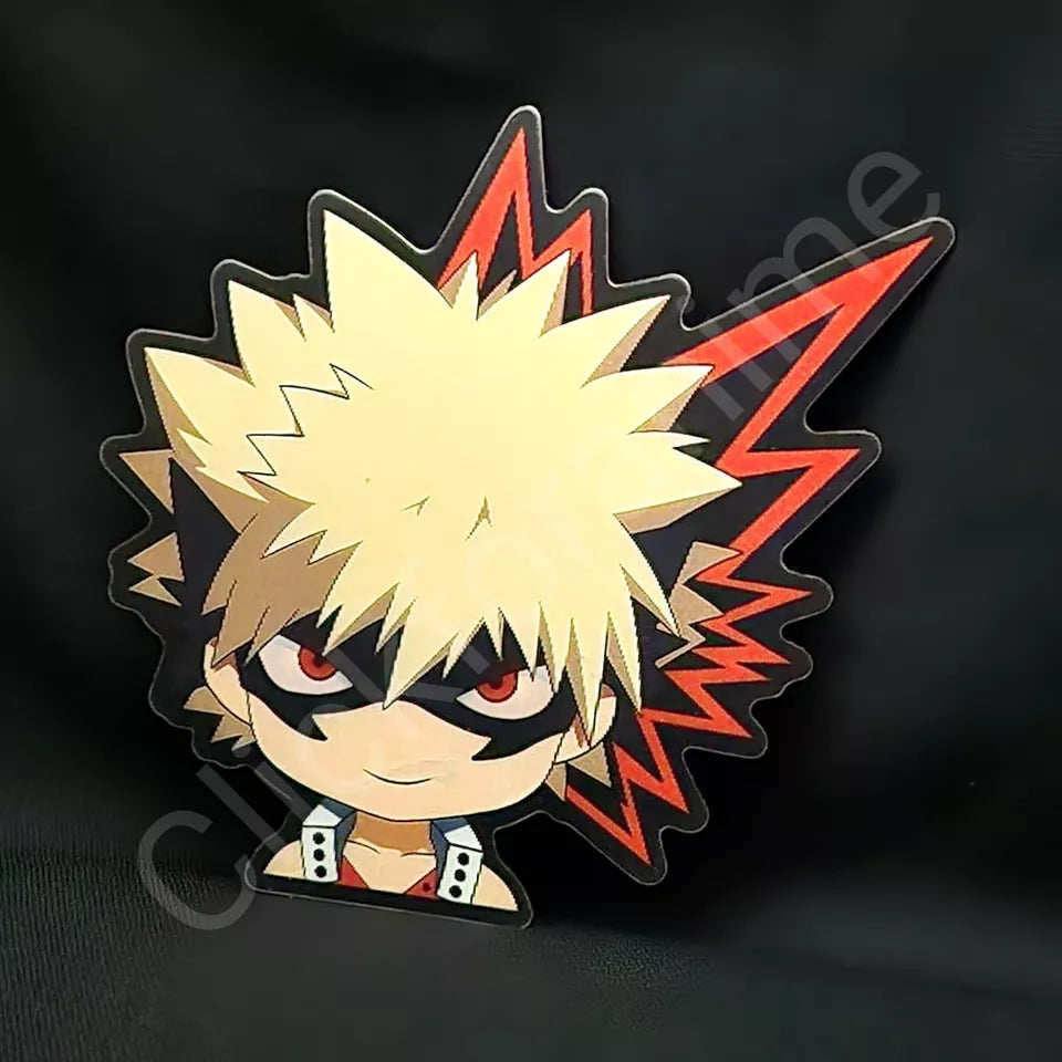 My Hero Academia: Katsuki Bakugo 3D Moving Sticker Lenticular Decal Anime Manga