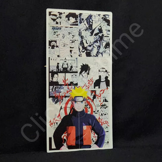 Naruto Shippuden: Naruto + Pain Manga Style 3D Moving Sticker Lenticular Decal