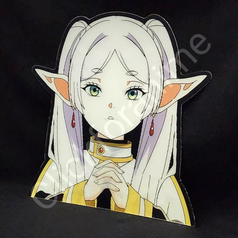 Frieren: Beyond Journey's End 3D Moving Sticker Anime Manga Lenticular Decal