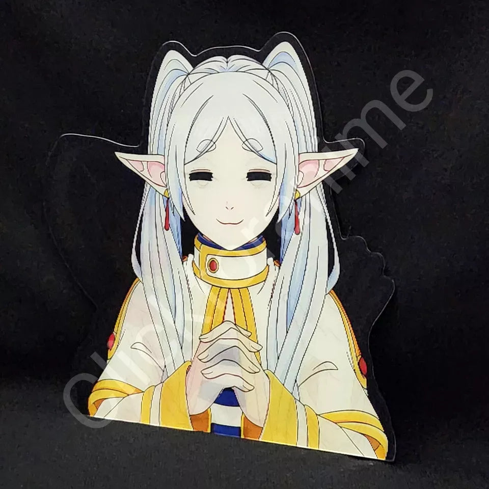 Frieren: Beyond Journey's End 3D Moving Sticker Anime Manga Lenticular Decal