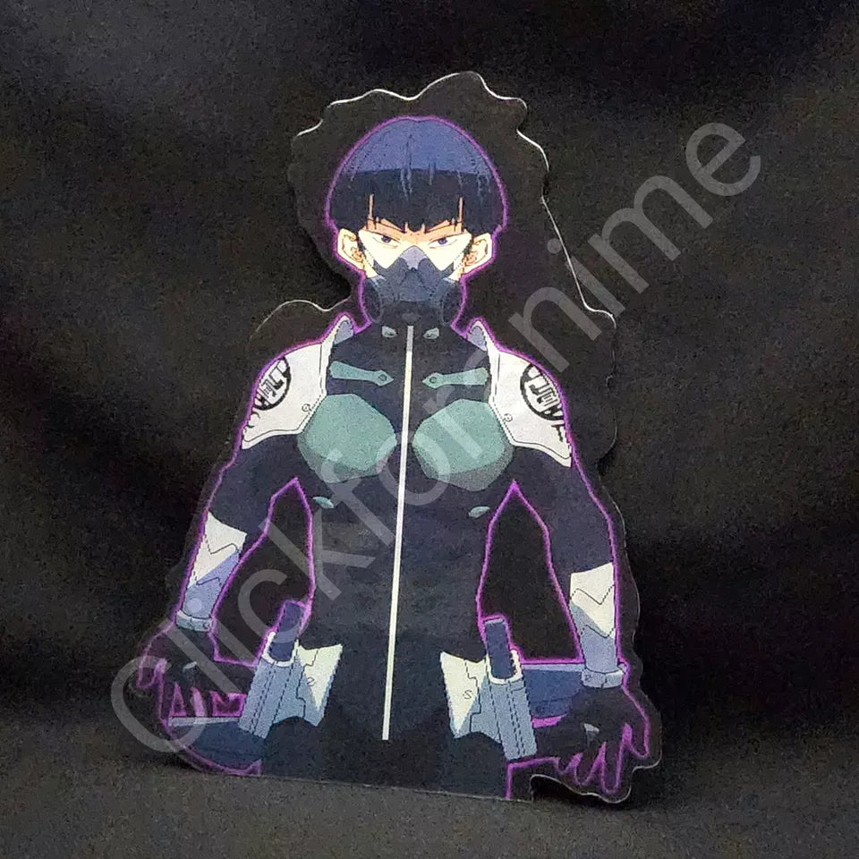 Kaiju No. 8: Soshiro Hoshina 3D Moving Large Sticker Lenticular Decal Anime