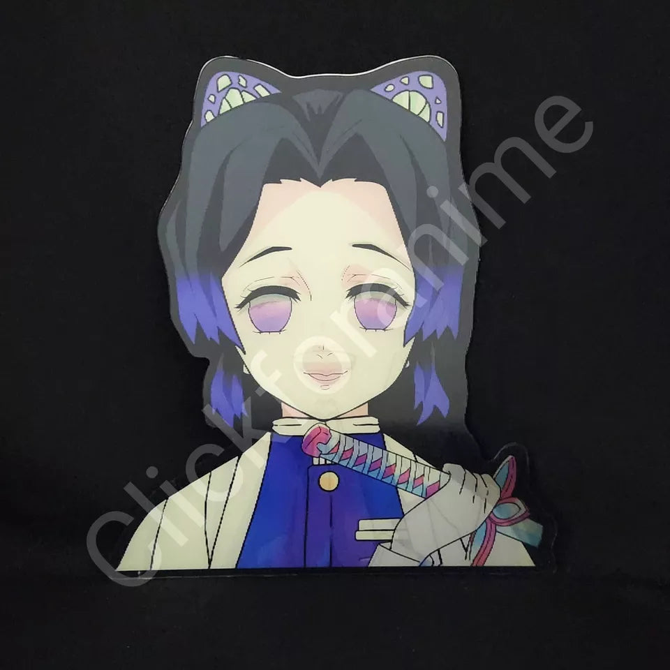 Demon Slayer: Shinobu Kocho 3D Motion Moving Sticker Lenticular Anime Manga Decal