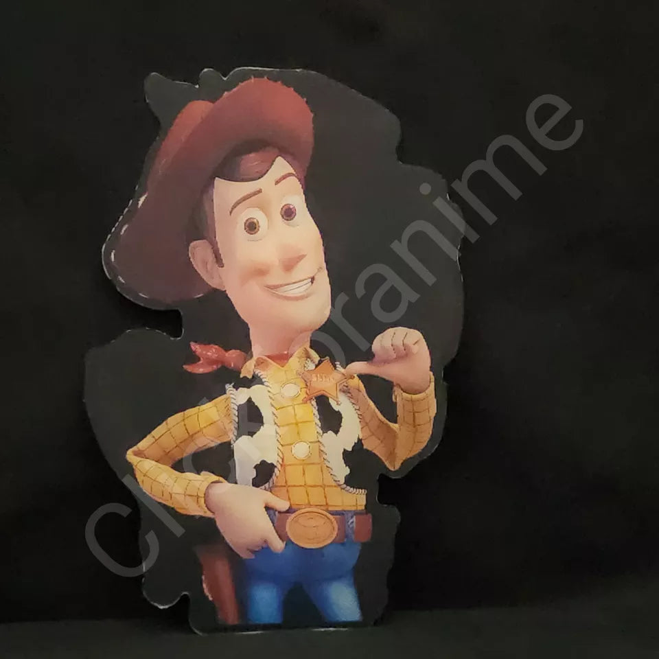 Toy Story Woody 3D Moving Sticker Lenticular Car Laptop Decal Laptop Notebook