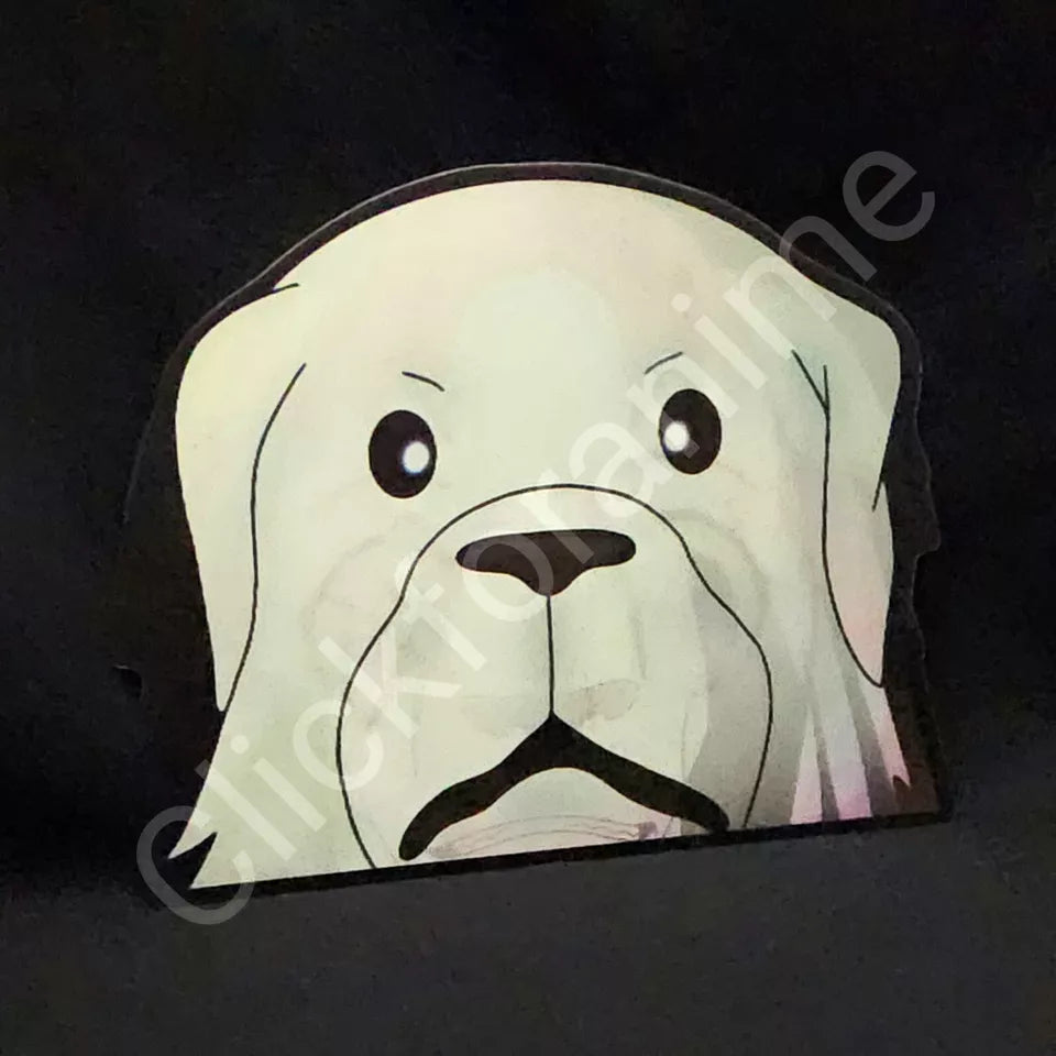 Fullmetal Alchemist Nina Tucker Dog 3D Moving Sticker Lenticular Decal Anime