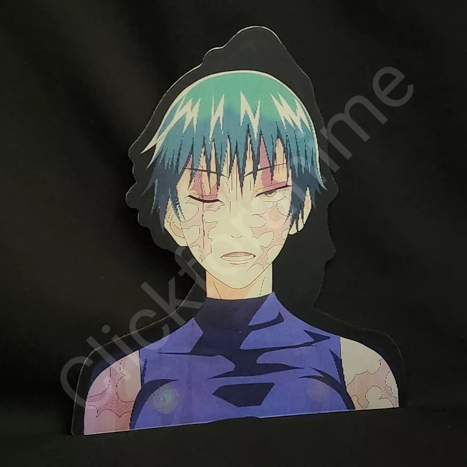 Jujutsu Kaisen: Maki Zenin 3D Moving Sticker Anime Manga Lenticular Decal JJK