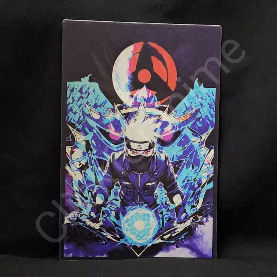 Naruto Shippuden: Kakashi Hatake 3D Moving Sticker Lenticular Car Laptop Decal