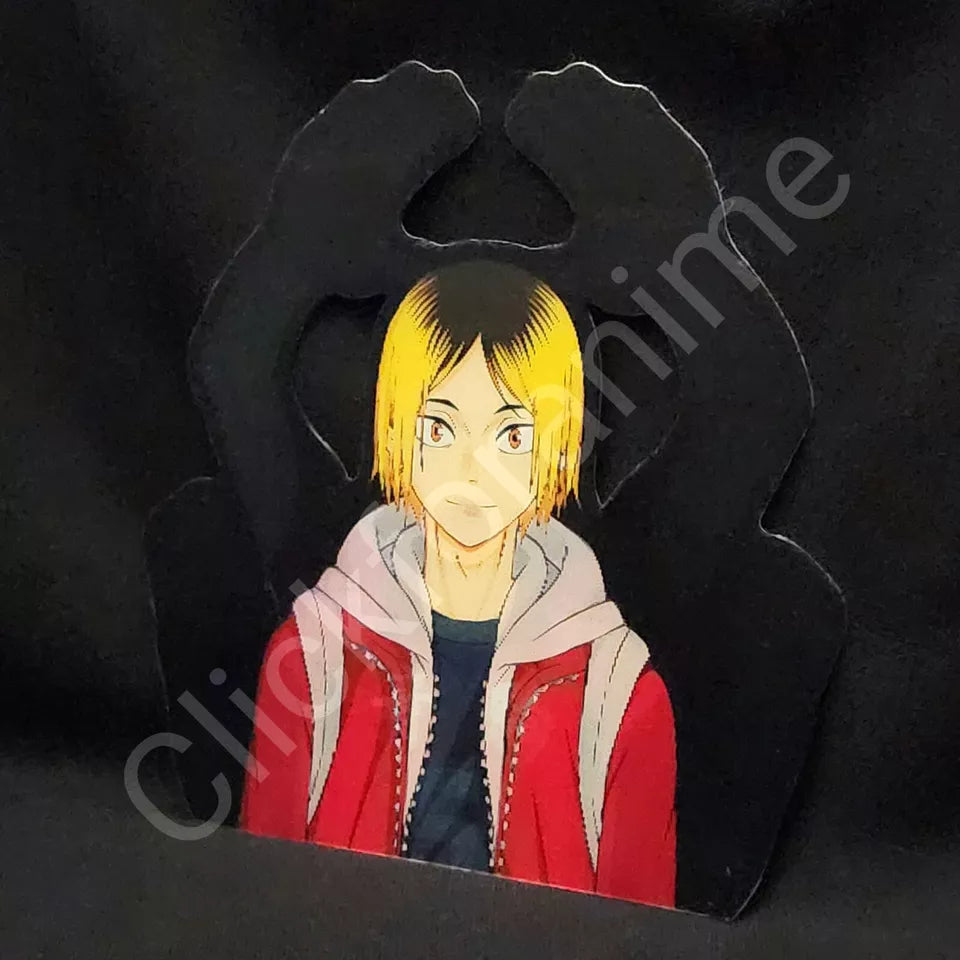 Haikyu!! Kenma Kozume 3D Moving Sticker, Anime Manga Lenticular Decal Volleyball