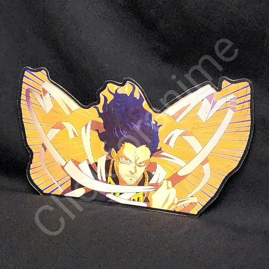 My Hero Academia: Endeavor Aizawa Hawk 3D Moving Sticker Lenticular decal Anime