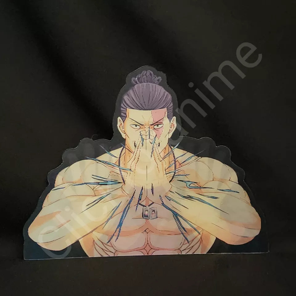 Jujutsu Kaisen Aoi Todo 3D Moving Sticker Anime Manga Lenticular Decal